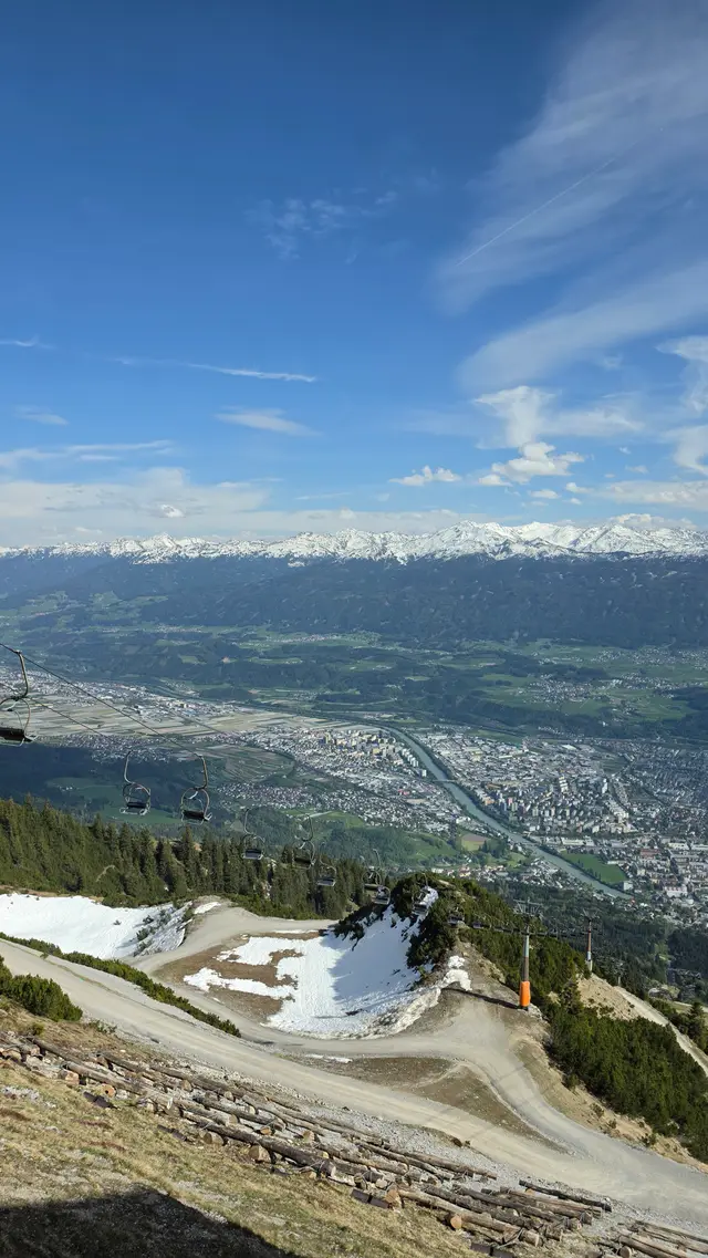 Mountains guarding Innsbruck