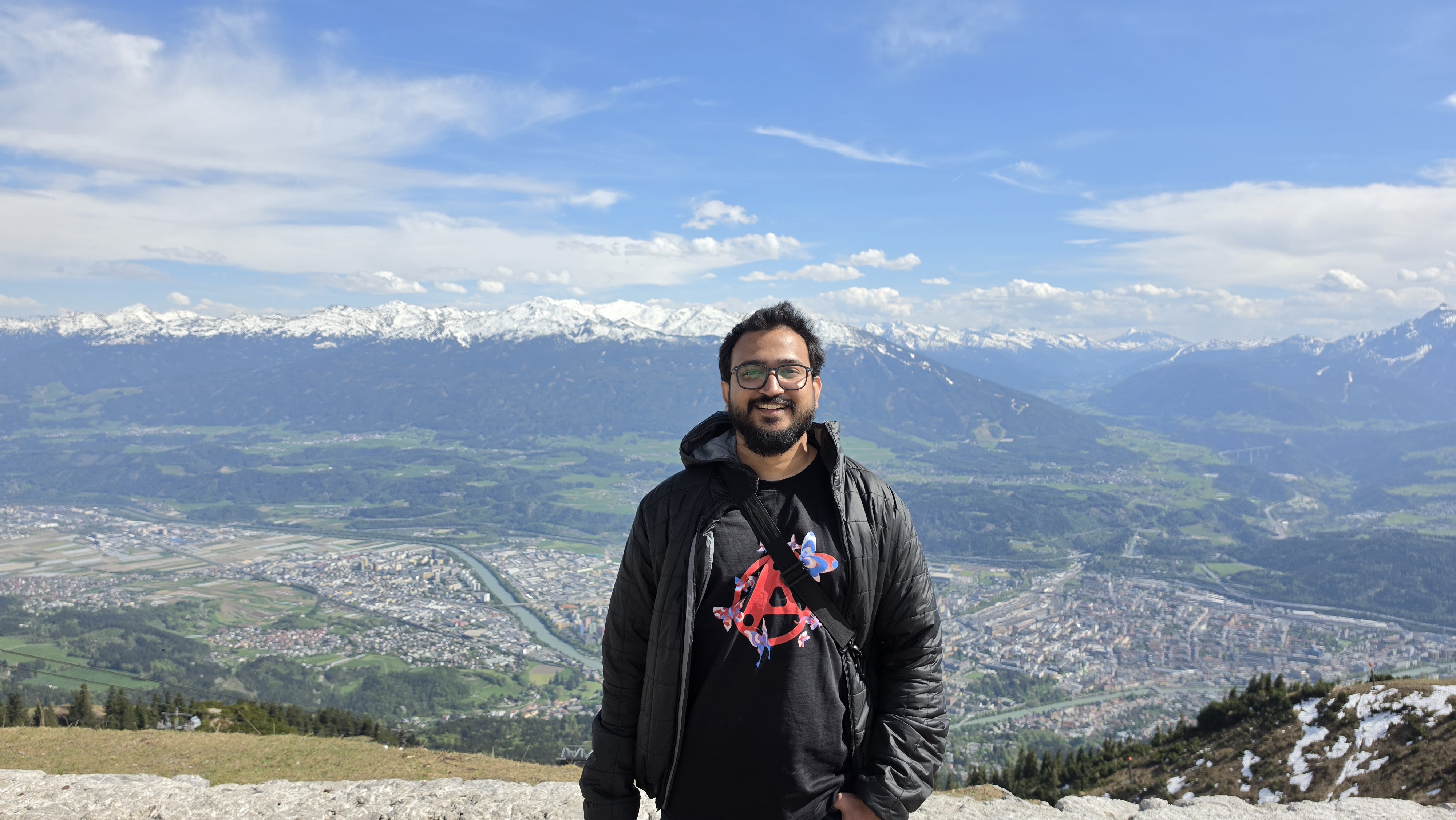 View from the top of Innsbruck